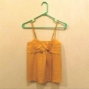 Super cute Banana Republic cami - NWT! Yellow. Size: XXS. Perfect for summer!